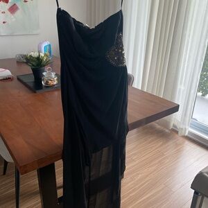 Elegant Black Evening Dress